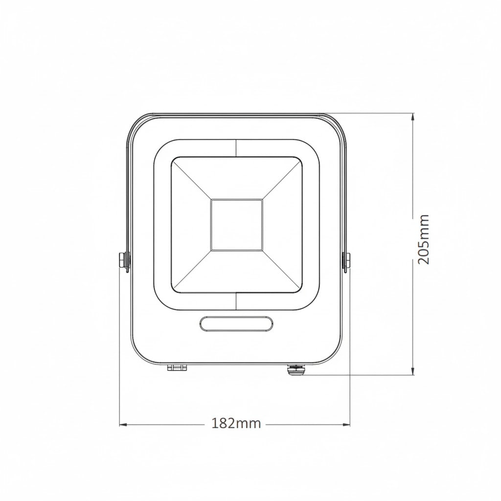 Reflector LED RGB 50W Multicolor IP65 Exterior con Control Remoto 3000 Lúmenes - WINLED