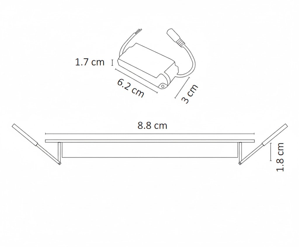 Panel LED Redondo Slim 3W Empotrable 6500K Blanco Frío con Driver para Interior - ARTLITE
