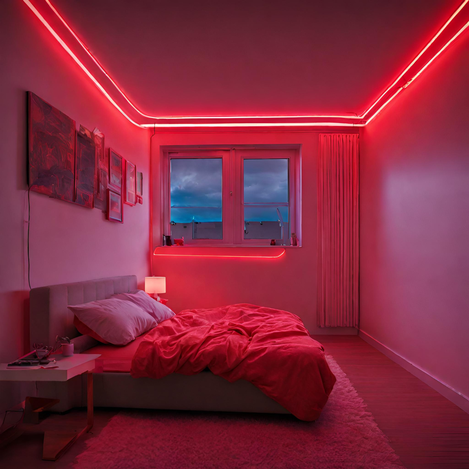 Manguera Doble LED Neón 25m IP65 Rojo – Winled