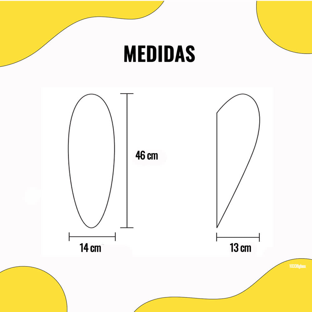 Arbotante Glass Grande Cristal Opalino E26 Blanco - Estévez