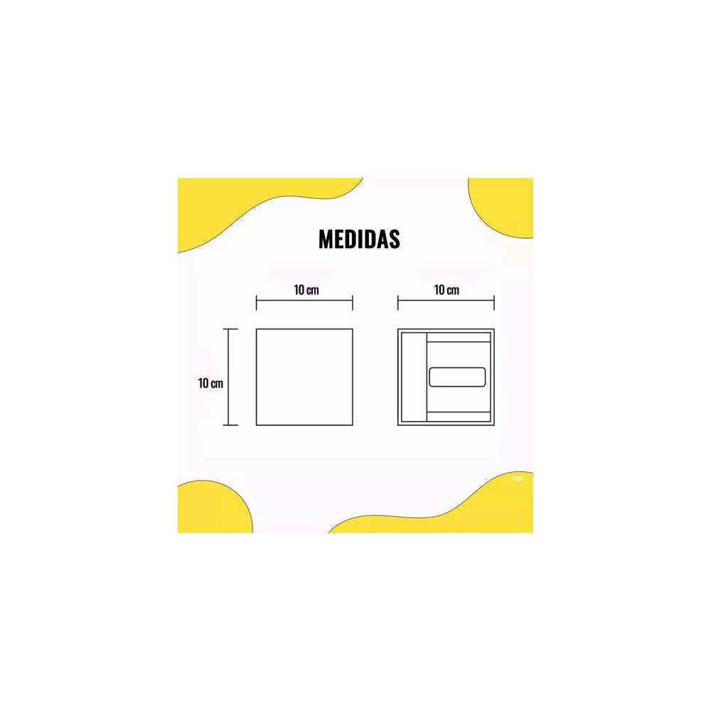 Lámpara de Pared Arbotante LED Kub 2x2W 3000K 100-240V Rojo - Estévez