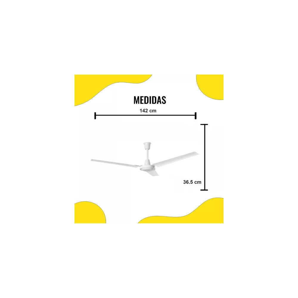 Ventilador Industrial 56" Greco con Control – Estevez