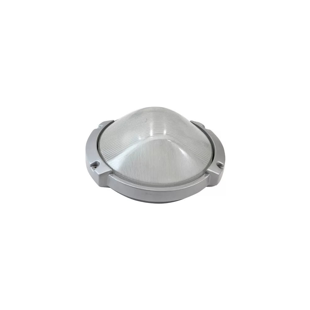 Lámpara de Pared Arbotante Redonda E26 Aluminio Gris - Laiting