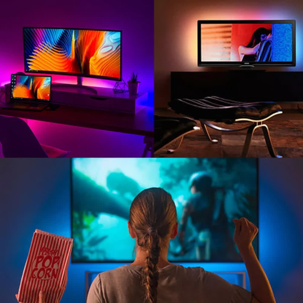 Tira LED 48W 2700-6500K + RGB Atenuable IP20 100-240V – Tecno