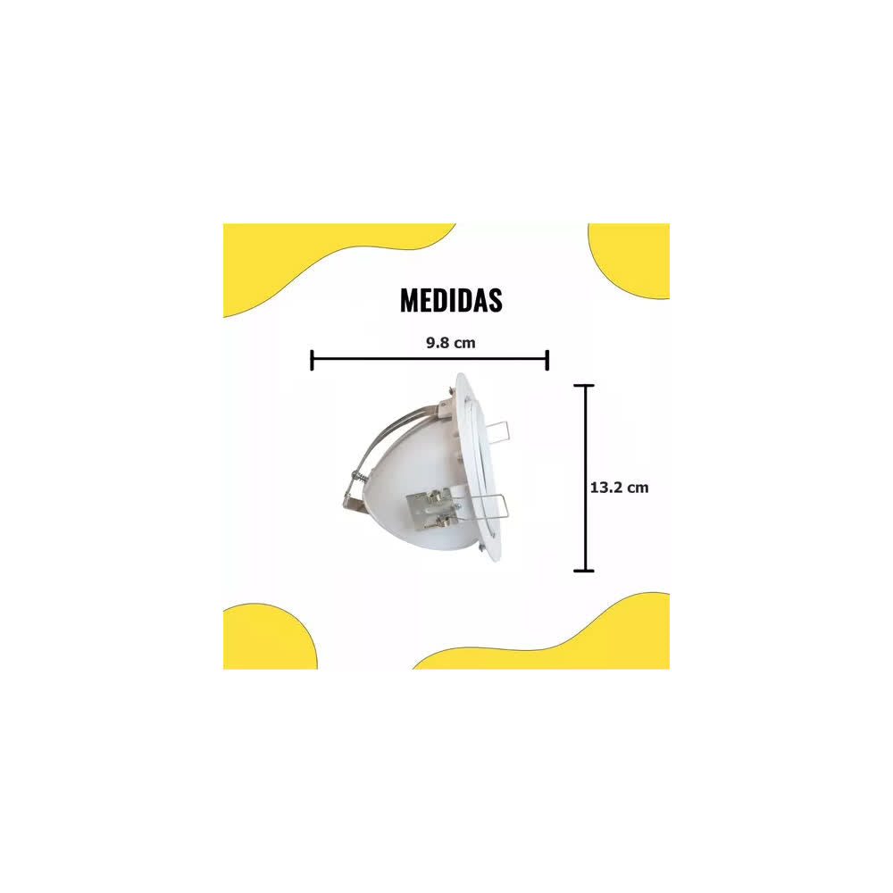 Empotrado Dirigible E26 PAR30 75W 127V – Laiting