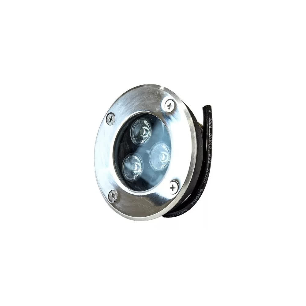 Empotrado LED de Piso 3W 6400K 127V IP65 Aluminio – Laiting