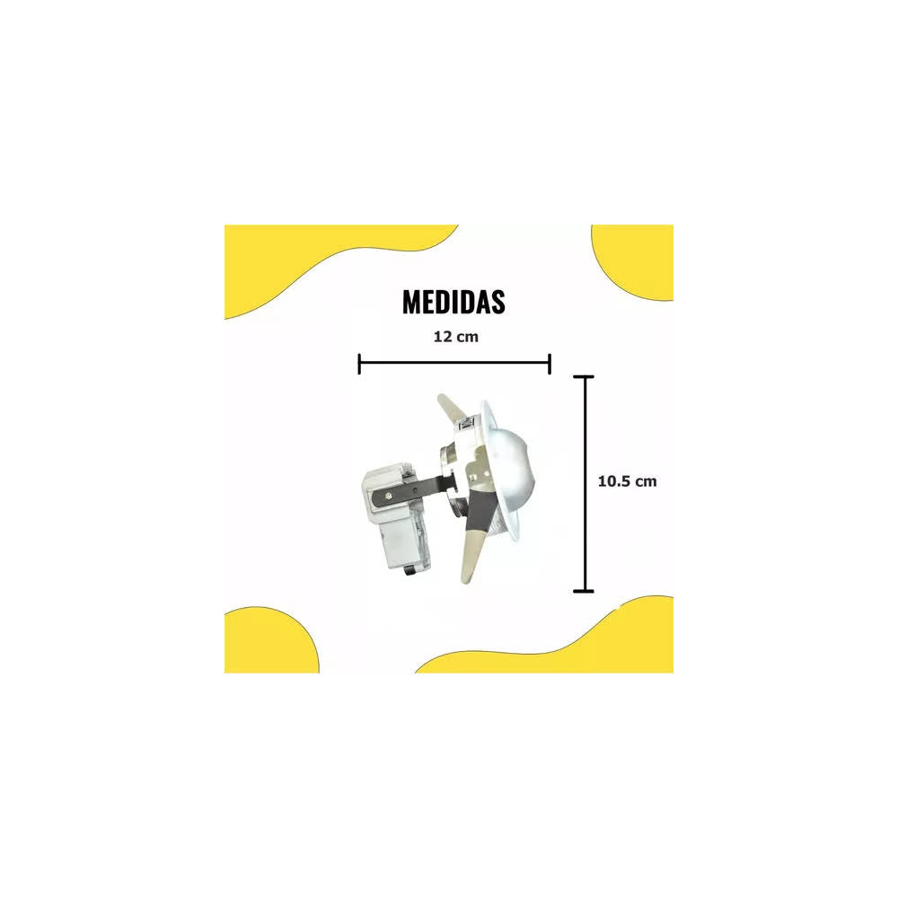 Empotrado de Techo Blanco MR16 Aluminio 7004 – Laiting