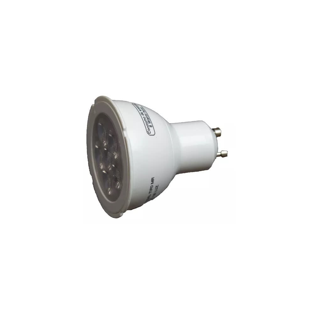 Foco LED GU10 6W 2700K Dimeable 127V – Laiting