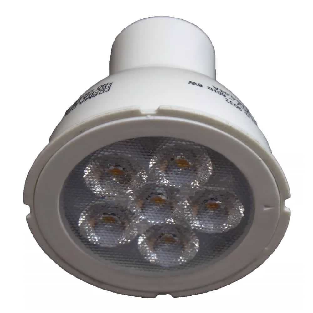 Foco LED GU10 6W 2700K Dimeable 127V – Laiting