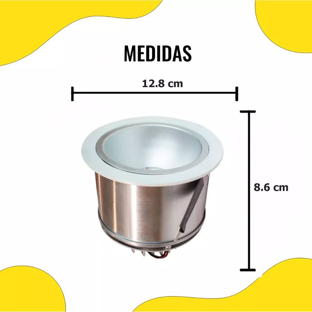 Empotrado LED de Techo 15W Luz Cálida Blanco – Tecnolite