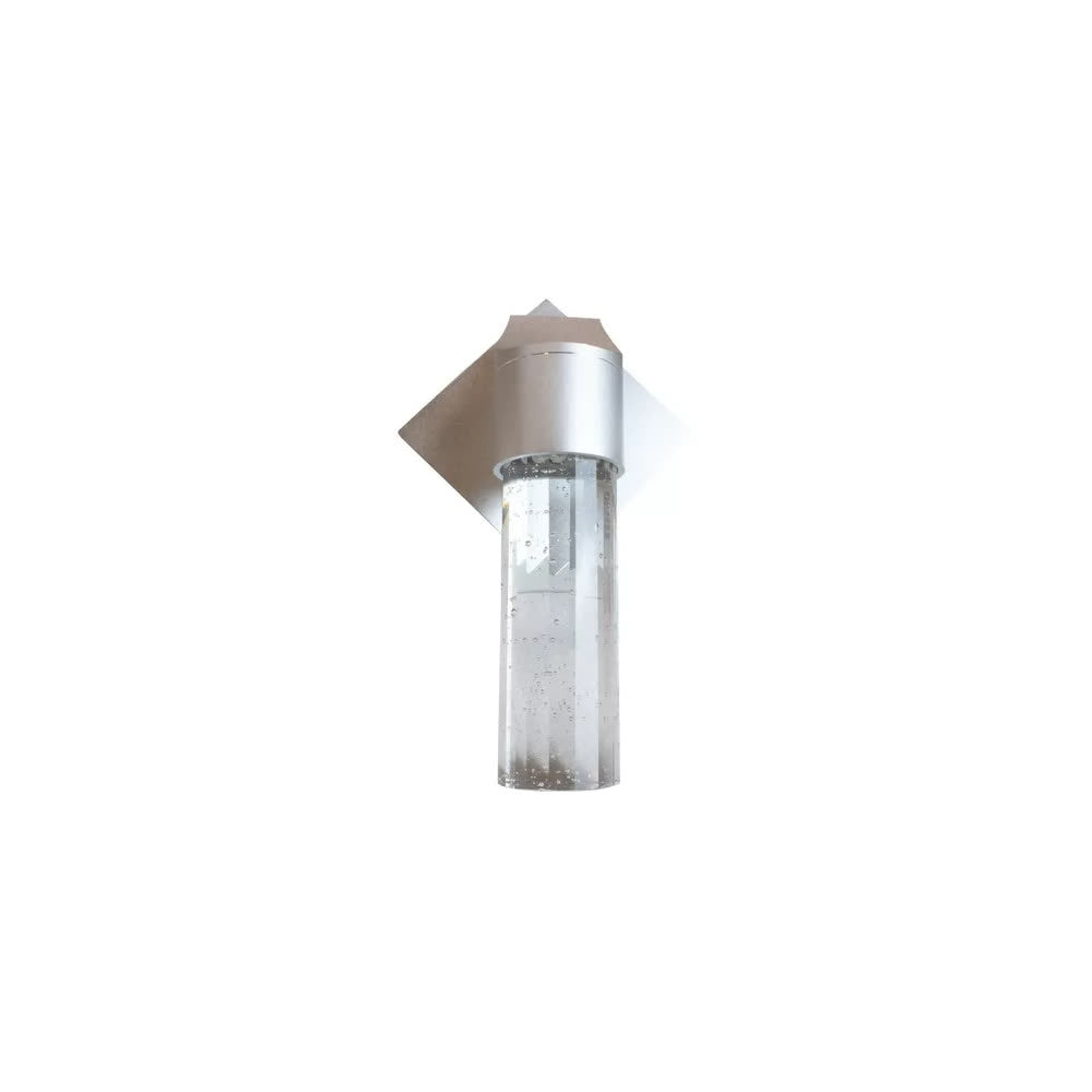 Lámpara Pared Arbotante LED Rojo 127V Cristal Satín - IIDSA
