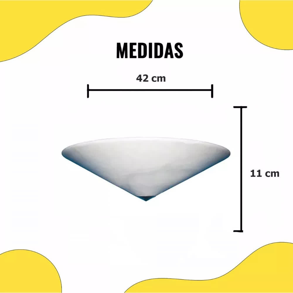 Arbotante de Alabastro E26 Níquel Satinado 42cm - Comercial 2G