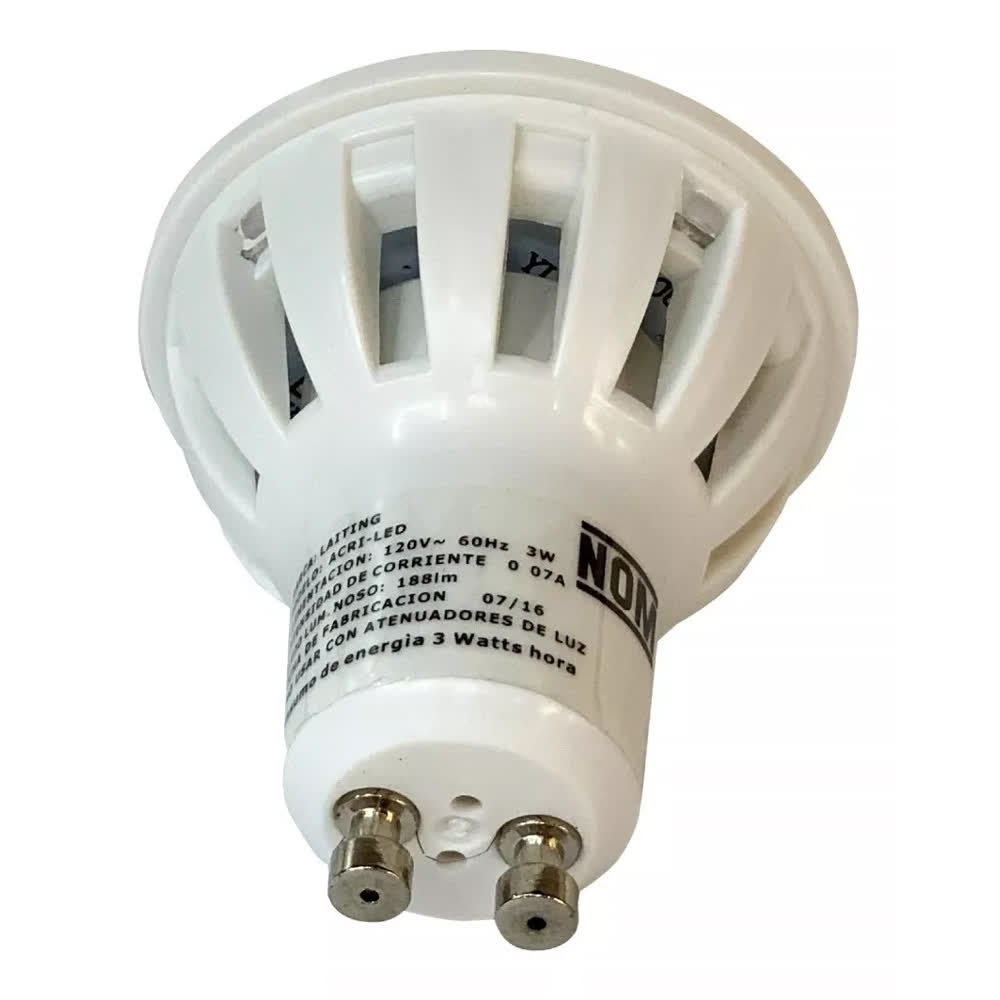 Lámpara LED GU10 3W Luz Cálida 2700K  - LAITING