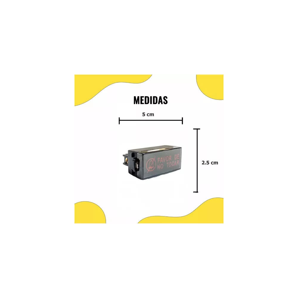 Indicador "No Tocar el Timbre" 16A 127V – Laiting