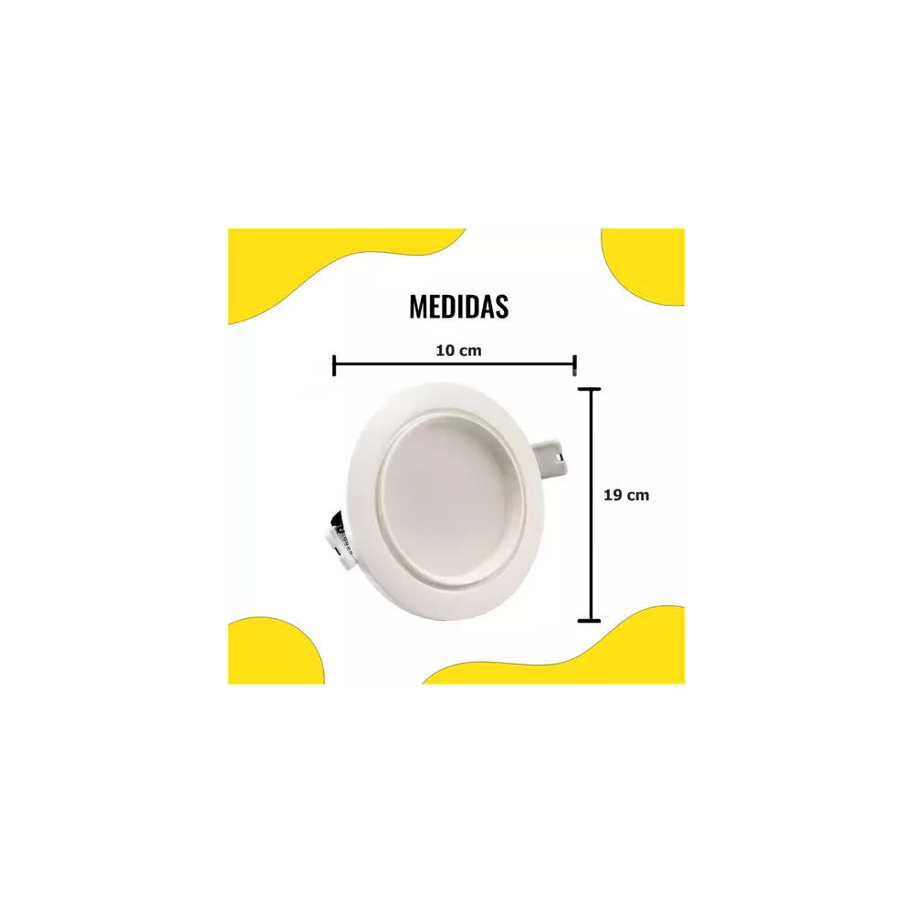 Empotrado LED 18W 6000K 100-240V Blanco – Laiting