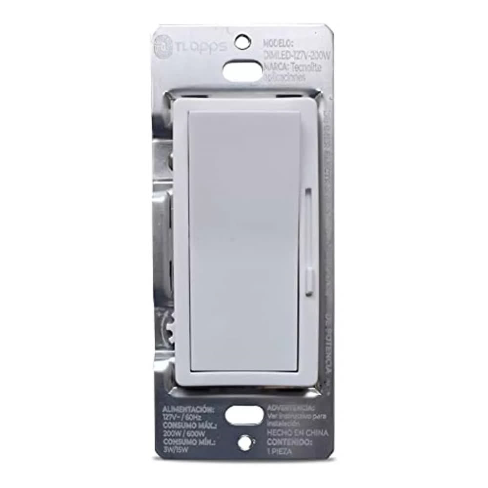 Interruptor Regulador Intensidad para Hogar