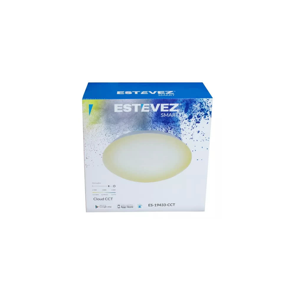 Smart Cloud Lámpara LED WiFi Blanco 8W – WWA-GA Estévez