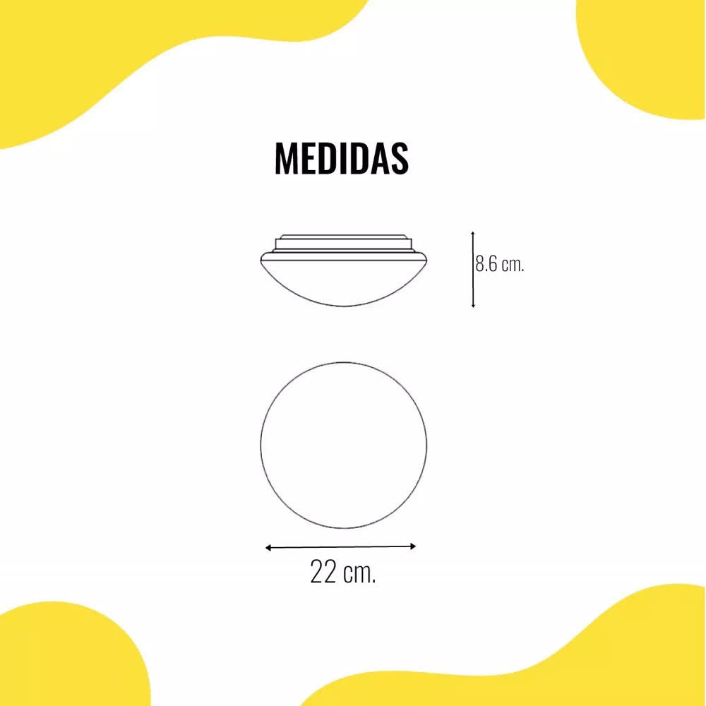 Smart Cloud Lámpara LED WiFi RGB 8W – WWA-GA Estévez