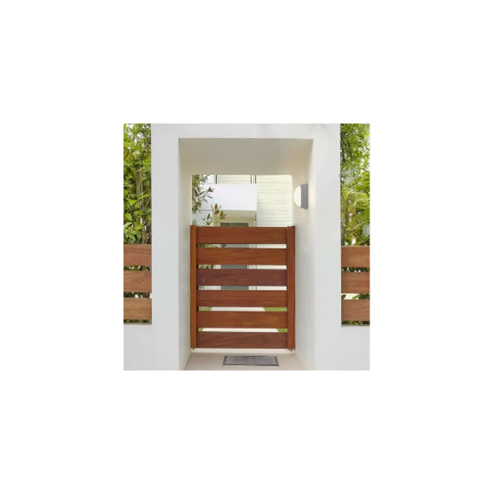 Lámpara de Pared para Exterior LED NOA 5W |Gris | Luz 3000K | IP44 - Estévez