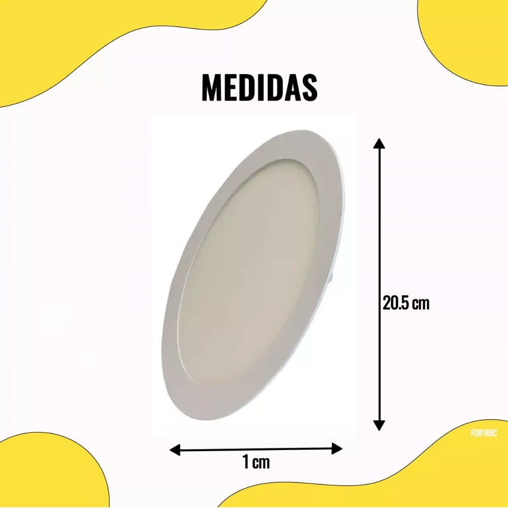 Empotrado LED 18W 3000K 90-260V – Laiting