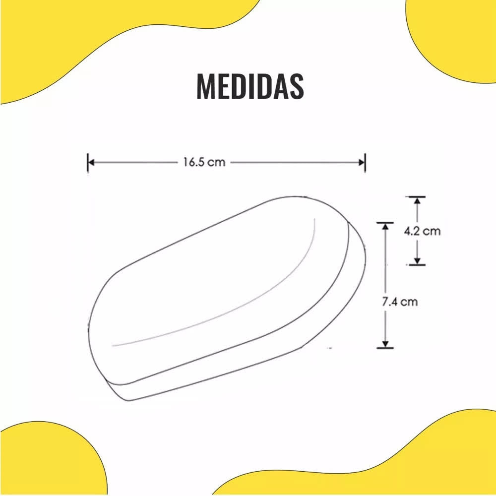 Lámpara de Pared Arbotante LED 8W Luz Cálida 85-265V Ovalo IP65 - Ilumileds