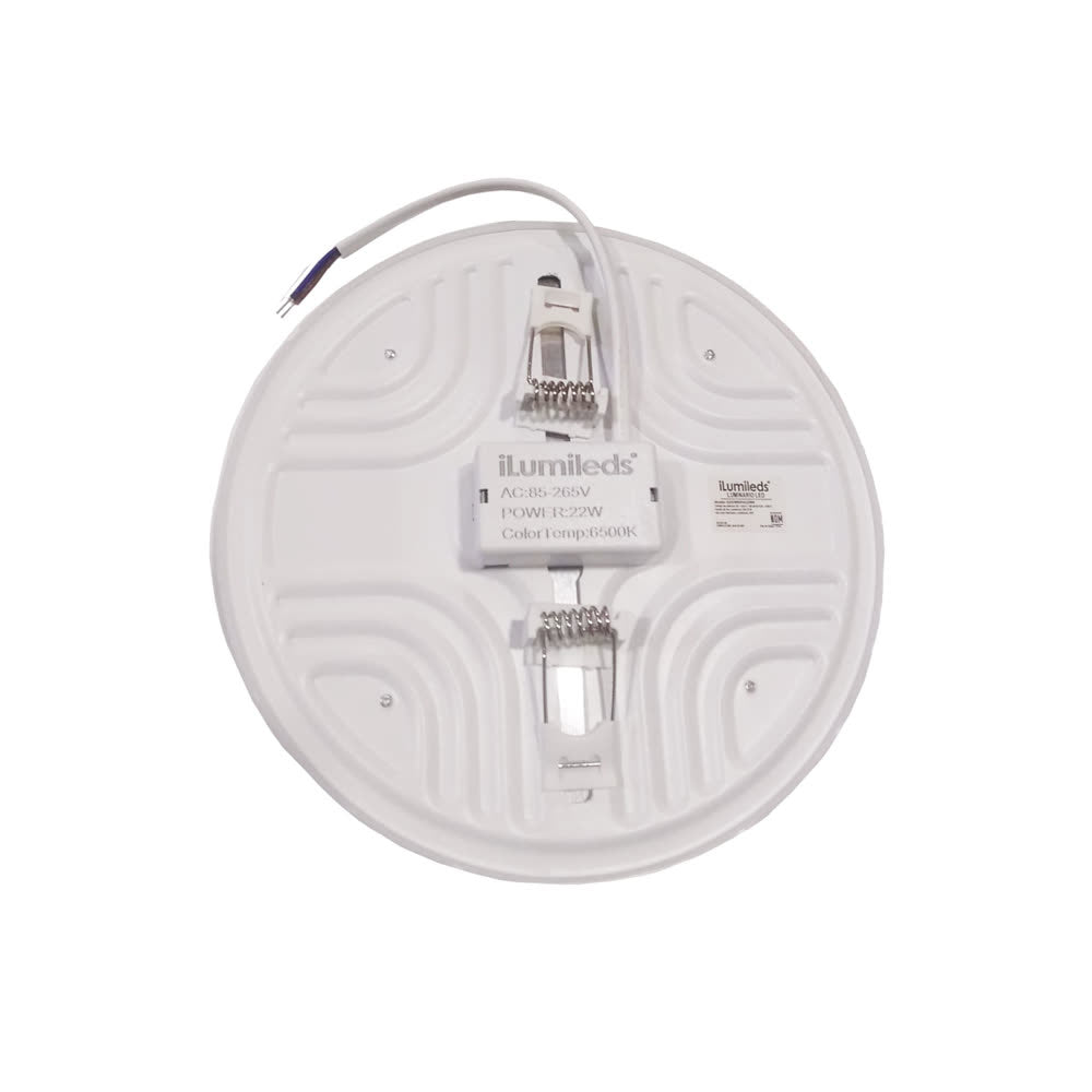 Empotrado LED Redondo 22W Luz Blanca 100-240V – Ilumileds