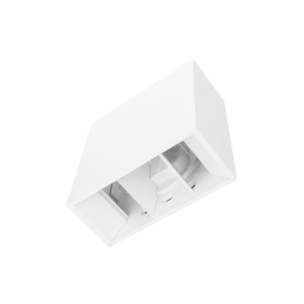 Arbotante LED 4W Luz Cálida 85-265V Policarbonato Blanco - Ilumi