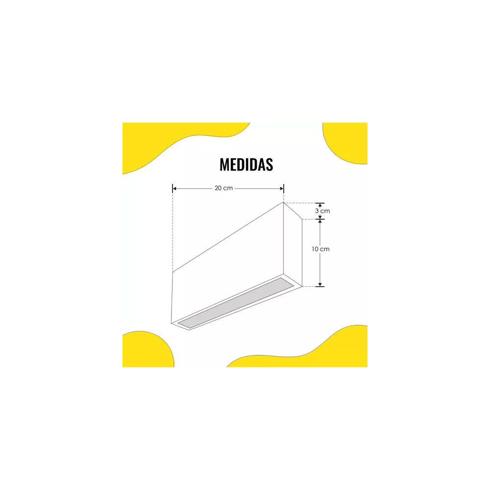 Lámpara de Pared BC 8W 85-265V IP65 - Ilumileds