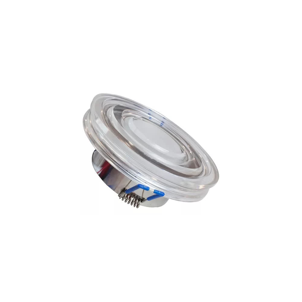 Empotrado LED de Acrílico Transparente 3W 127V 14 Leds – Mex-Lux