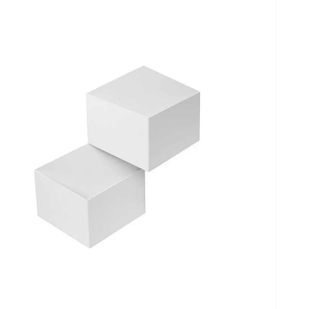 Lámpara de Pared Arbotante LED 6W B.C. 100-240V 2 Cubos Blancos - Ilumileds