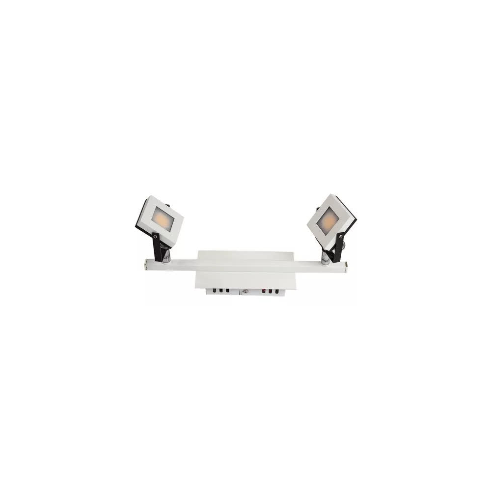 Arbotante LED 2x3W 2700K 127V Blanco - Laiting