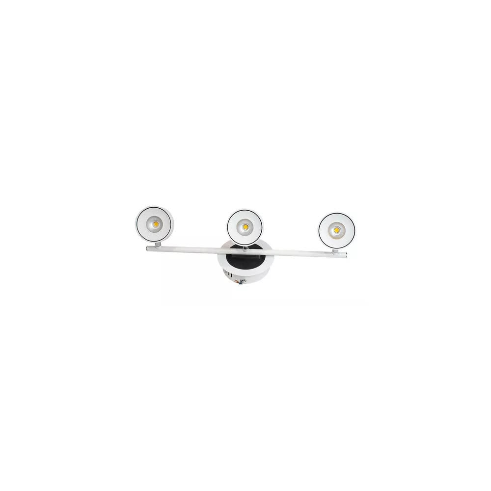 ARBOTANTE LED 3X5W 2700K 127V BLANCO LAITING