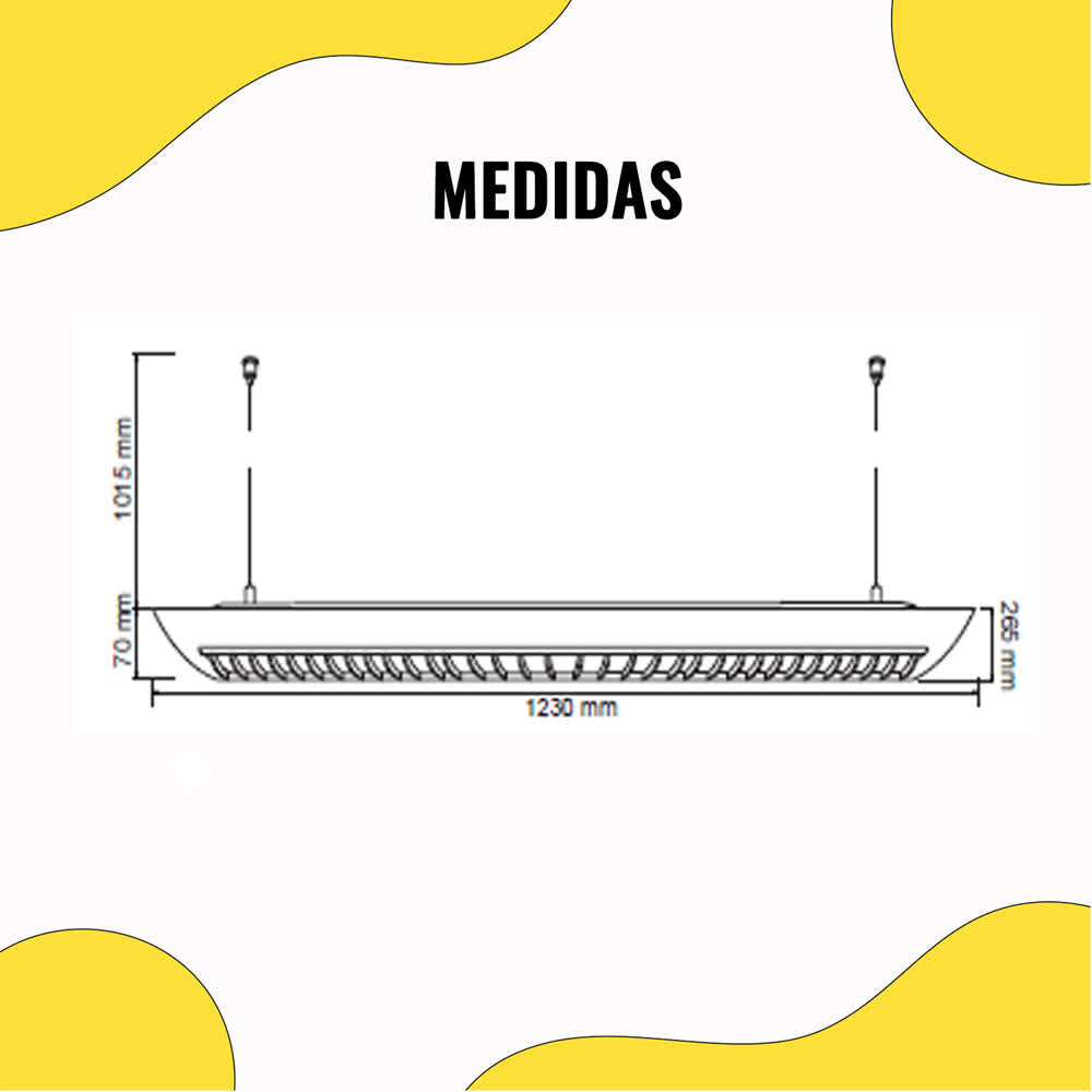 Gabinete Curvo 3x28W T5 41K Blanco – Tecnolite