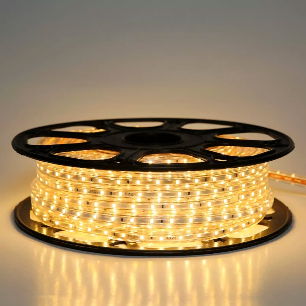 Manguera LED Plana 3528SMD 3000K 25m IP65 127V – Tecno Apli