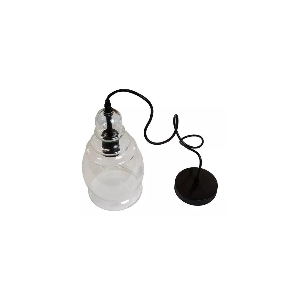 Lámpara Colgante de Cristal Estilo Vintage E26 - Laiting