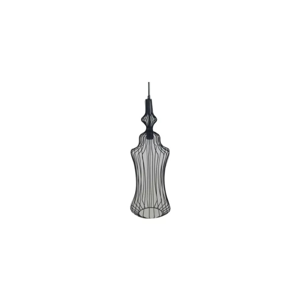 Lámpara Colgante Rejilla Estilo Vintage E26 40W – Laiting