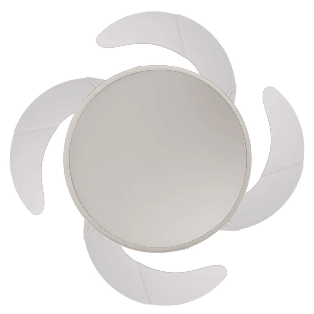 Ventilador de Techo Piatto 42" 4 Aspas Blanco Transparente – Masterfan