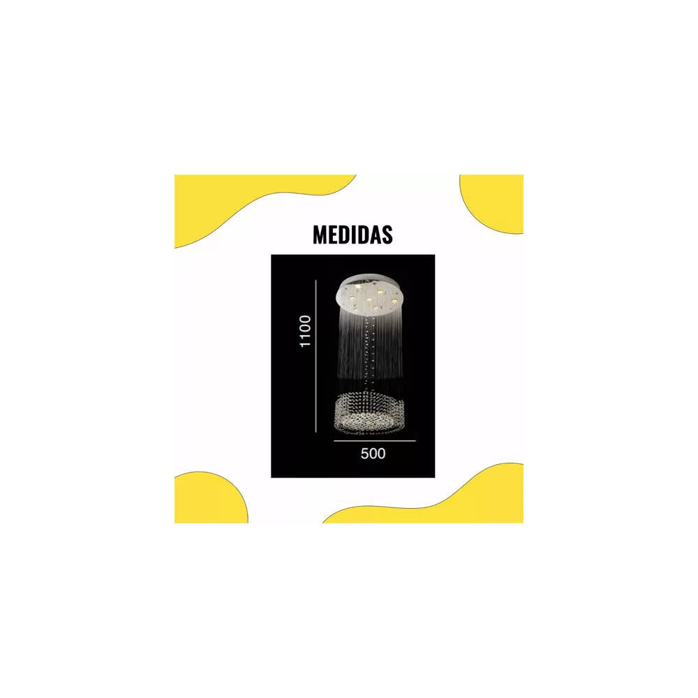 Lámpara Candil Colgante Cristal – Laiting