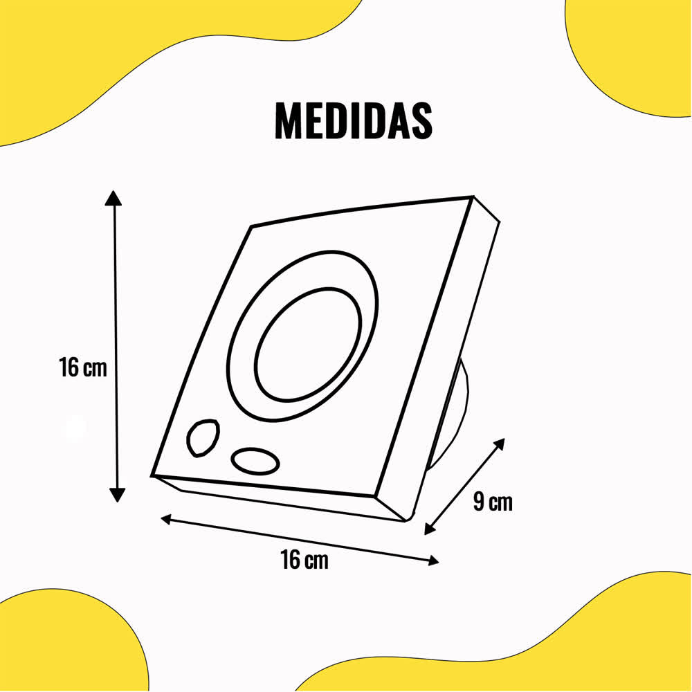 Extractor de Aire con Sensor de Movimiento 4" Hueso – Masterfan