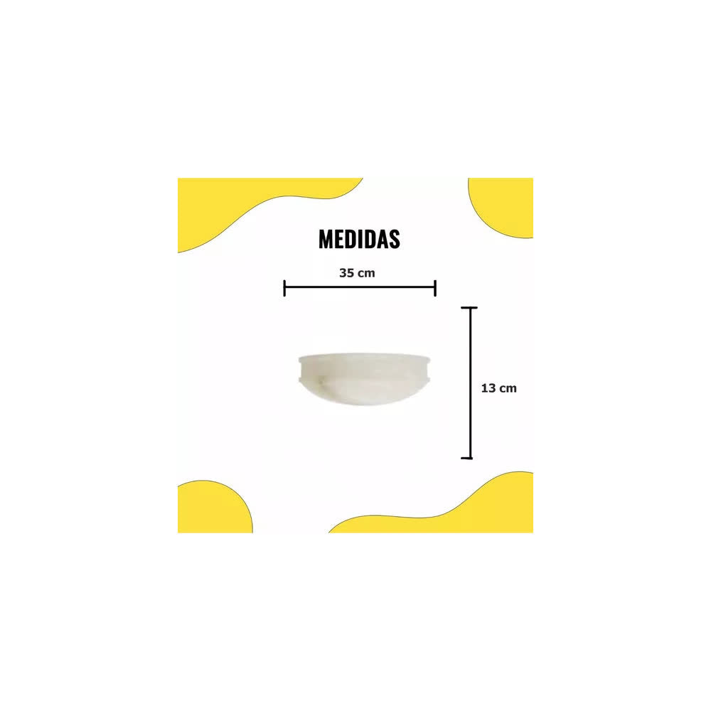 Arbotante de Alabastro E26 Laiting Iluminación Moderna