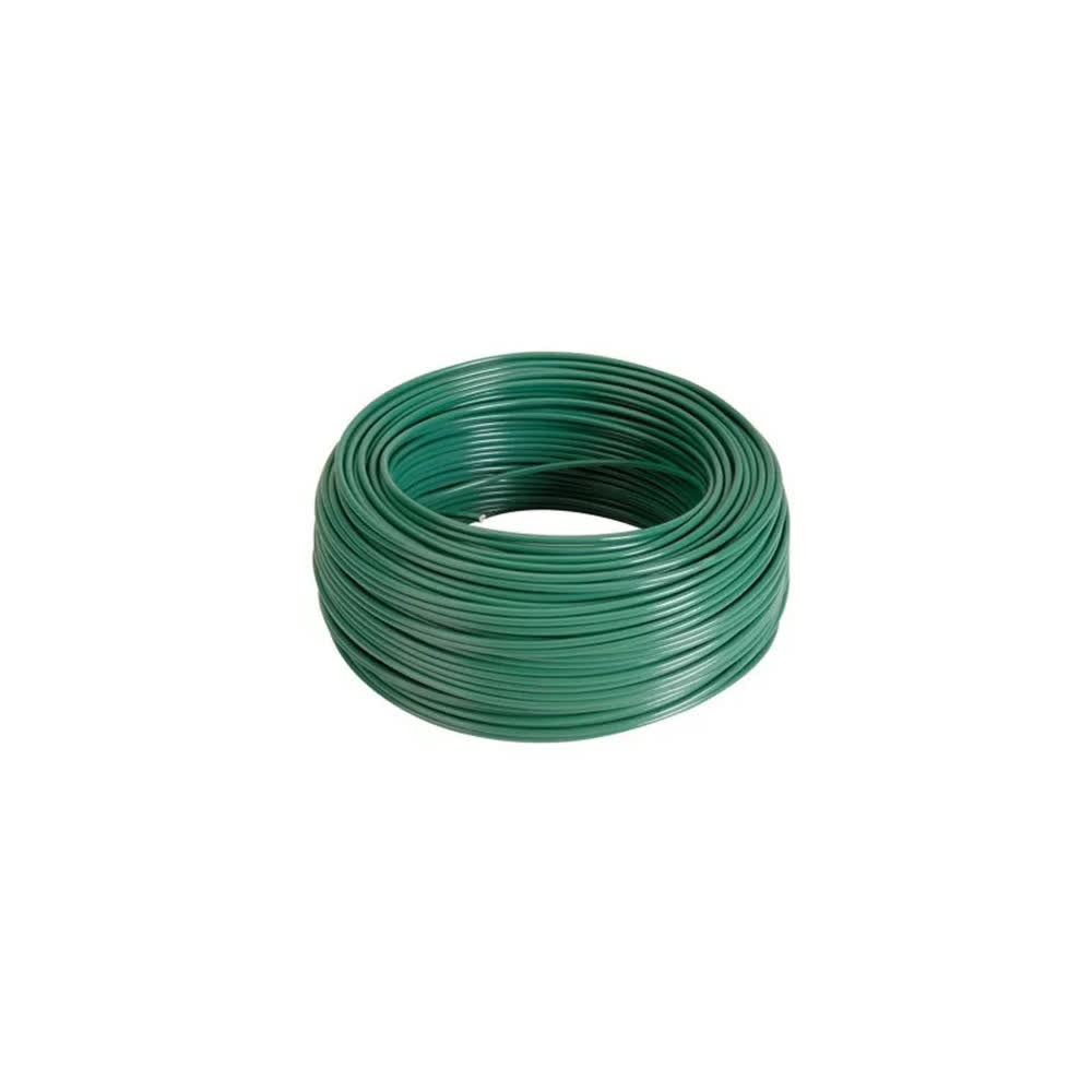 Caja de Cable Calibre 14 THW 600V 15A 100% Cobre 100m Verde - Sky Fort