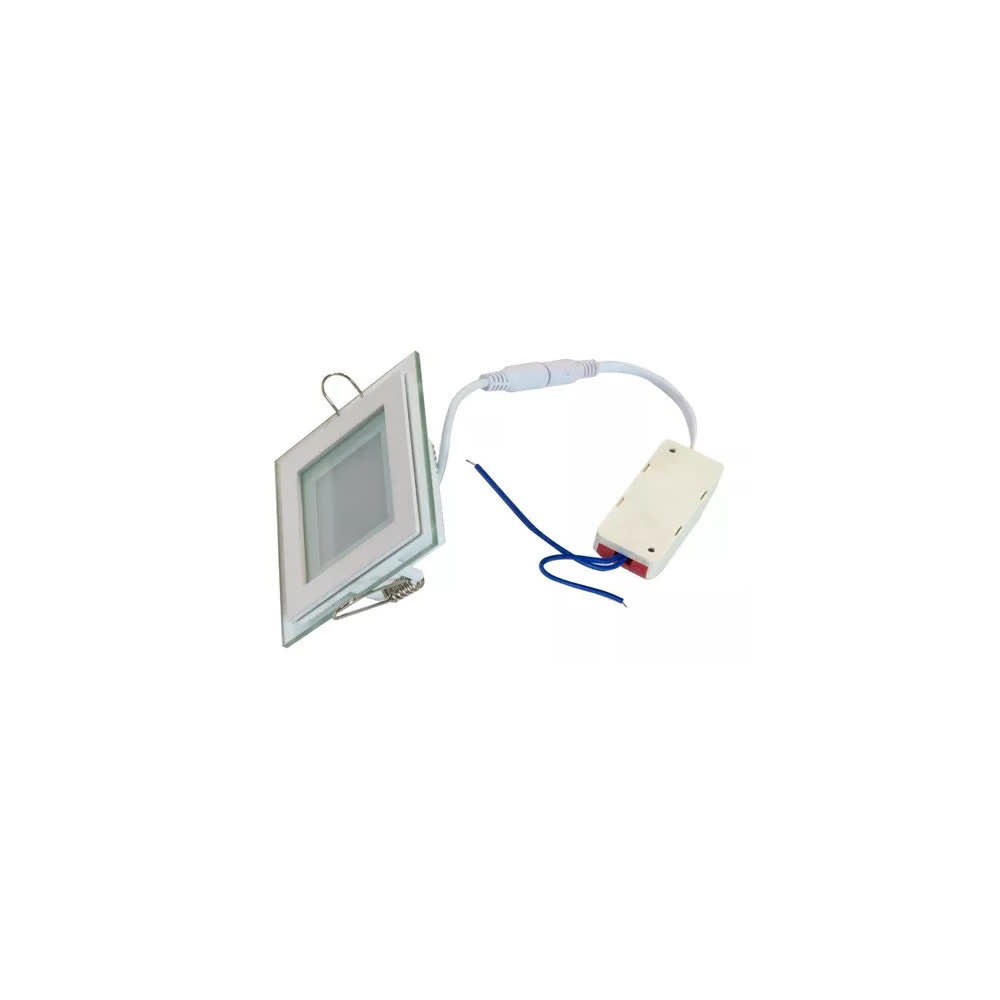 Empotrado LED Cuadrado 5W 3000K 127V Blanco – Laiting