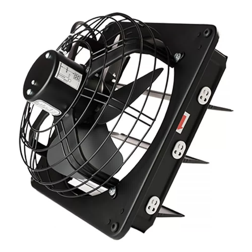 Extractor de Aire Tritón 12" Negro Mate – Masterfan
