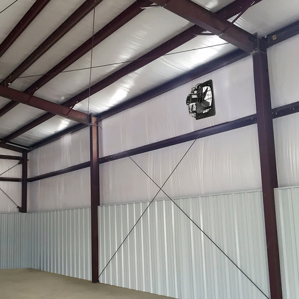 Extractor de Aire Tritón 14" Negro Mate – Masterfan