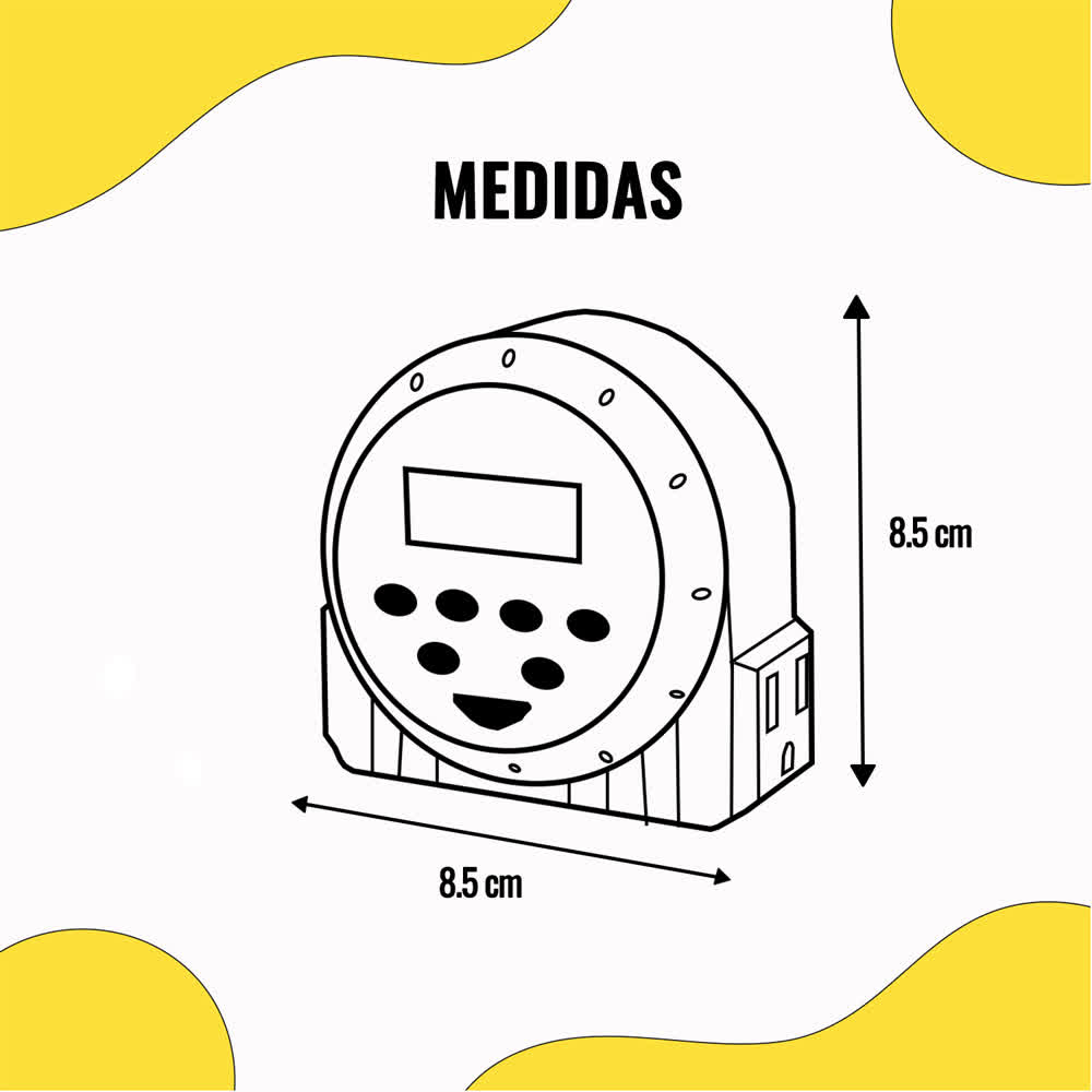 Timer Digital para Interruptor Doble Contacto – Tecno Aplic