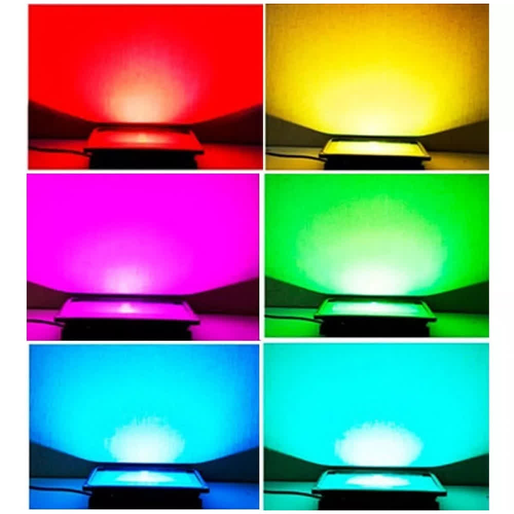 Reflector LED 10W 90-260V SMD RGB con Control – Winled